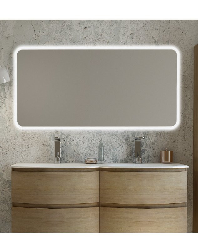 Зеркало с LED подсветкой по периметру зеркала, системой Антизапотевания Cezares 44994