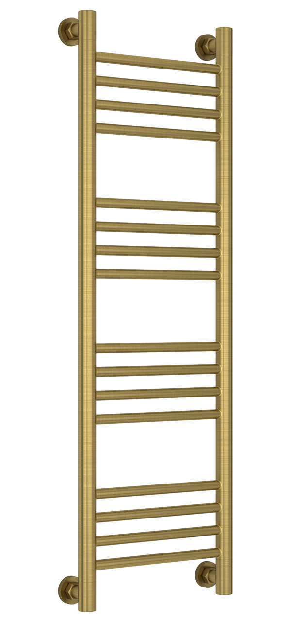 Полотенцесушитель водяной Сунержа Богема+ прямая 1000х300 Состаренная латунь