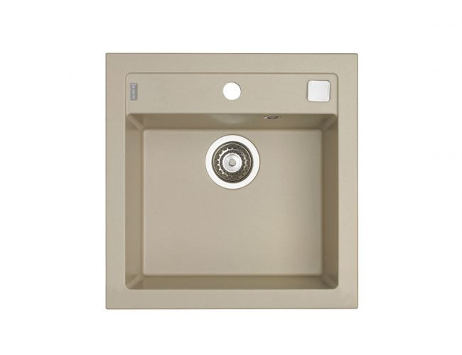 Мойка ALVEUS FORMIC 20 GRANITAL+ PEBBLE-G02M 520x510x200;1x с сифоном 1127749,