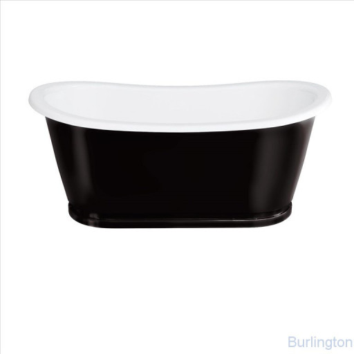 Ванна Balthazar свободностоящая, цвет чёрный матовый [N25CSB]