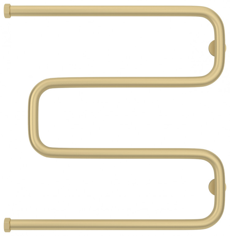 Полотенцесушитель водяной Сунержа Ш-образный 600х600 Матовая шампань