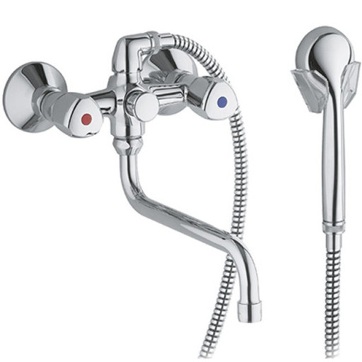 Смеситель для ванны Kludi Standard 251230515 универсальный