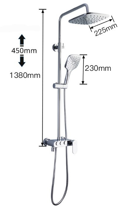 Душевая система Frap F2423