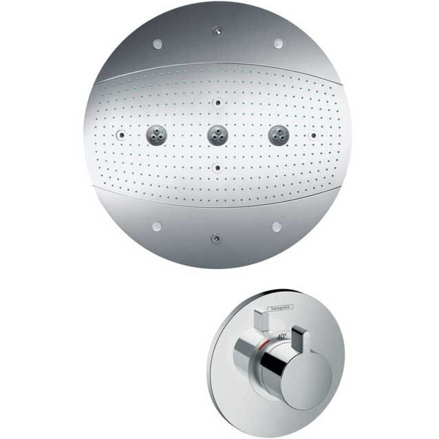Душевая система Hansgrohe Raidance Rainmaker 28404000 с термостатом