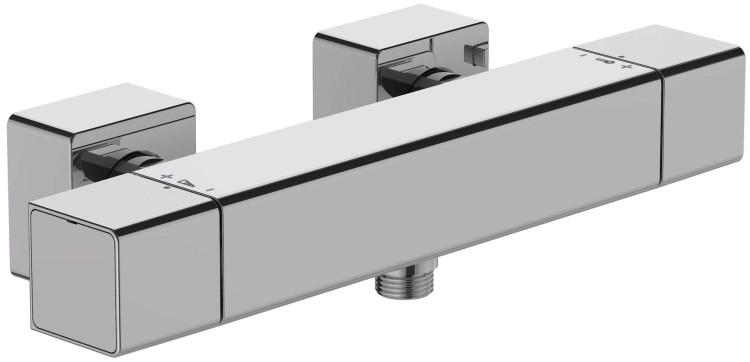 Термостатический настенный смеситель для душа Jacob Delafon STRAYT E9096-CP