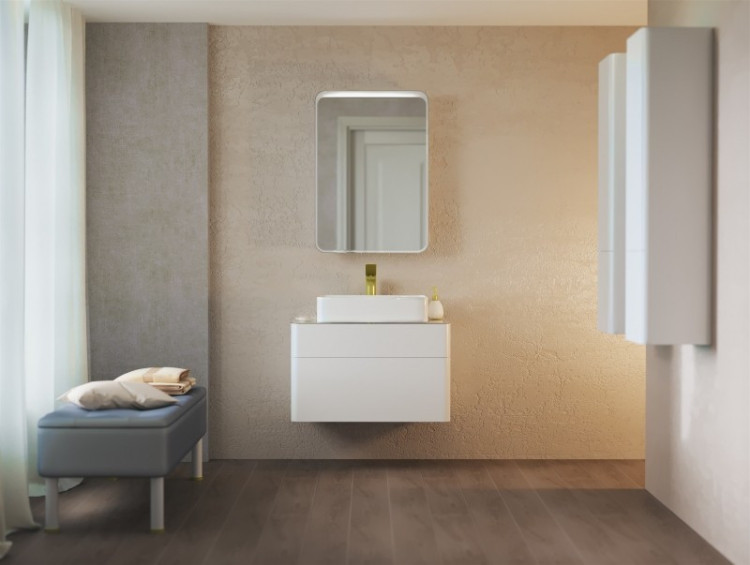 Зеркальный шкаф Raval Pure 60 с подсветкой