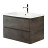 База под керамическую раковину подвесная с двумя выкатными ящиками 800x450x500 Cezares ALBANO-CER-800-2C-SO-RR