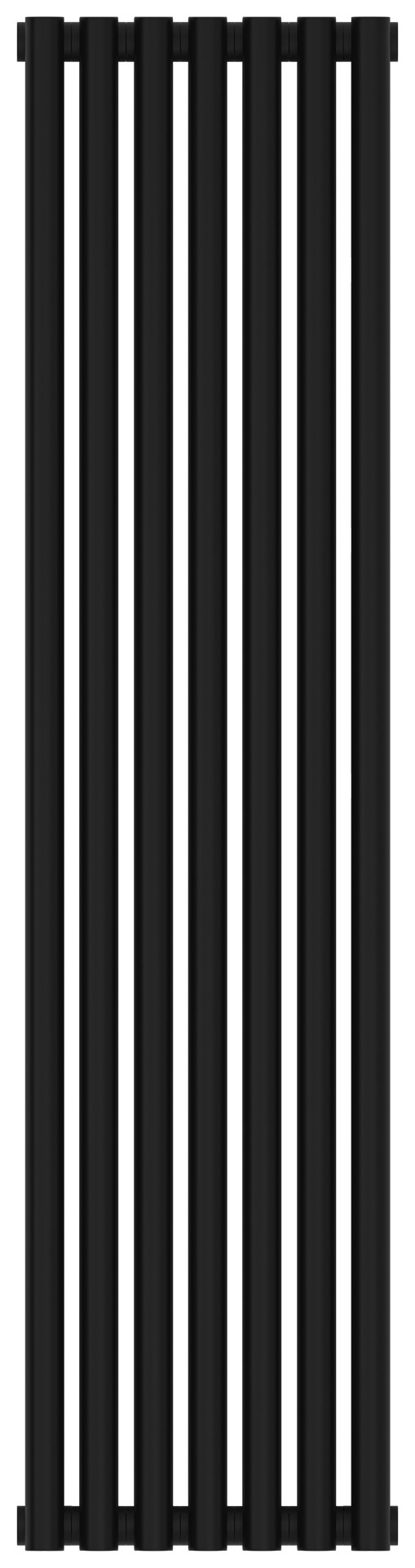 Отопительный радиатор Сунержа Эстет-00 1200х315 7 секций Матовый чёрный