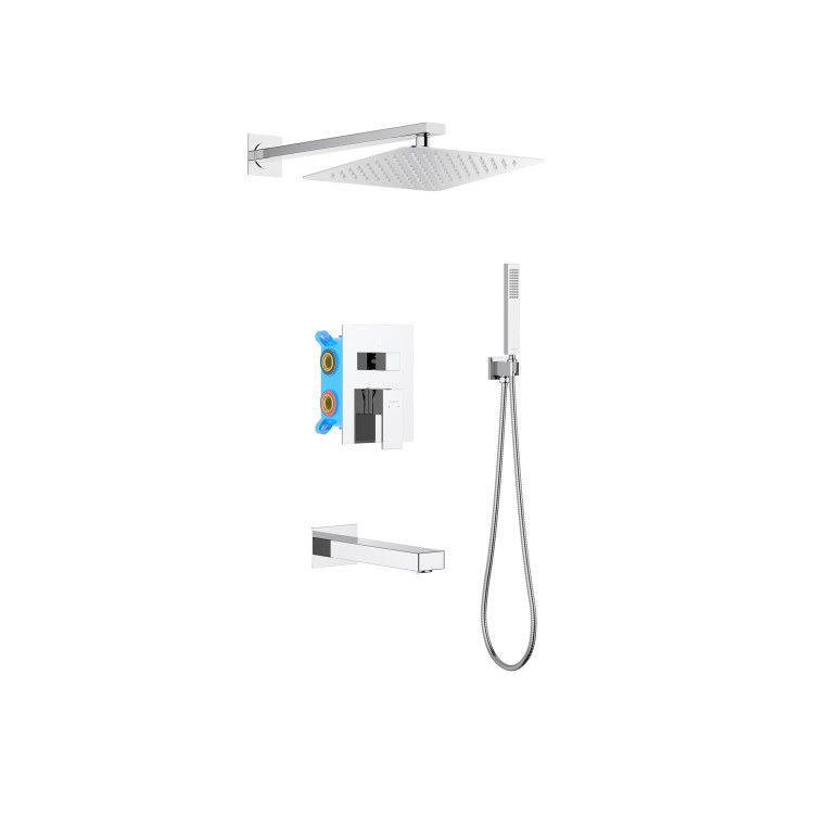 Set 4 в 1 душевой комплект Aquatek AQ1673CR ЛИБРА