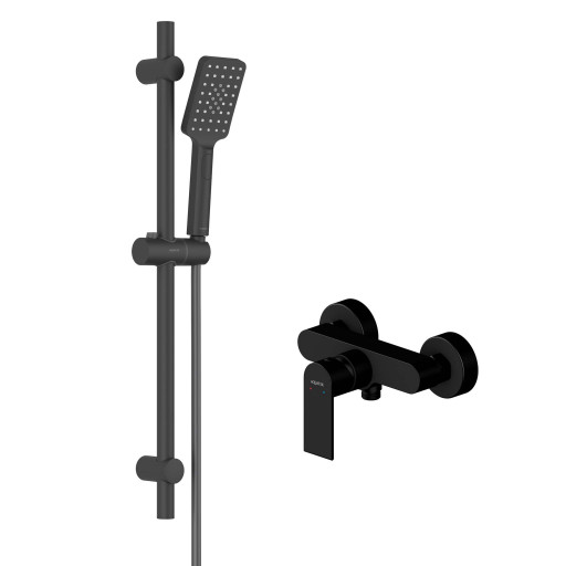 Душевой комплект наружного монтажа Aquatek ЛИРА AQ1432MB