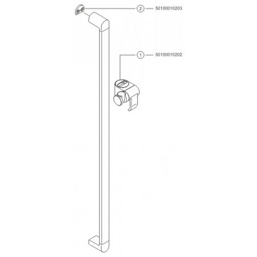 Душевая штанга Keuco Elegance New 51685 010900