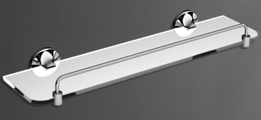 Полка стеклянная подвесная 50 см ART&amp;MAX AM-E-4282-Br