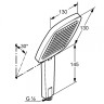 Ручной душ Kludi Q-Beo 5010005-00