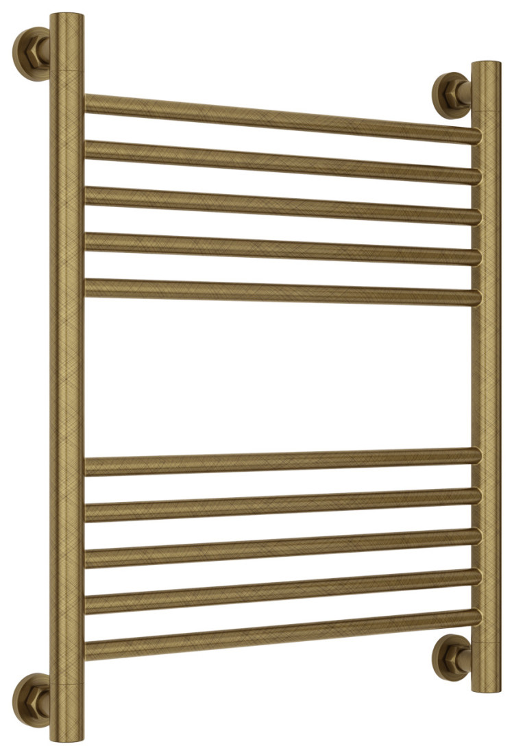 Полотенцесушитель водяной Сунержа Богема+ прямая 600х500 Состаренная бронза