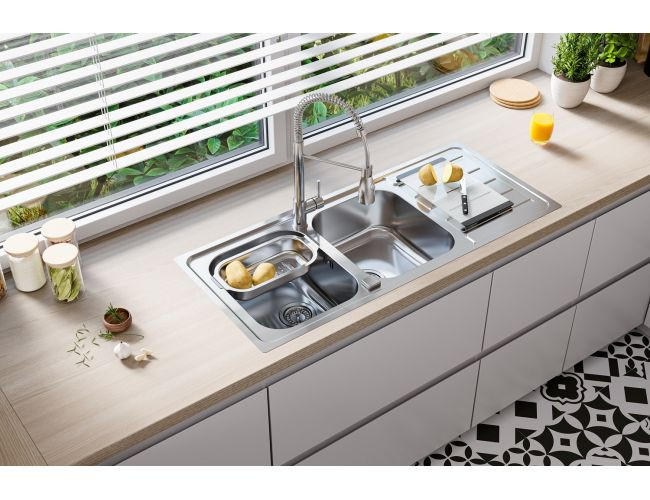 Смеситель для мойки ALVEUS BILLY-S CHR VA,