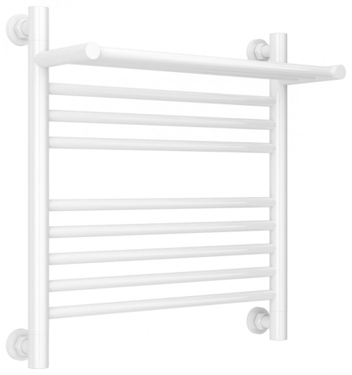 Полотенцесушитель водяной Сунержа Богема с полкой+ 500х500 Белый