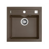 Мойка ALVEUS FORMIC 20 GRANITAL+ CHOCOLATE-G03M 520x510x200;1x с сифоном 1127749,