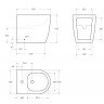 Биде напольное BelBagno BB105B