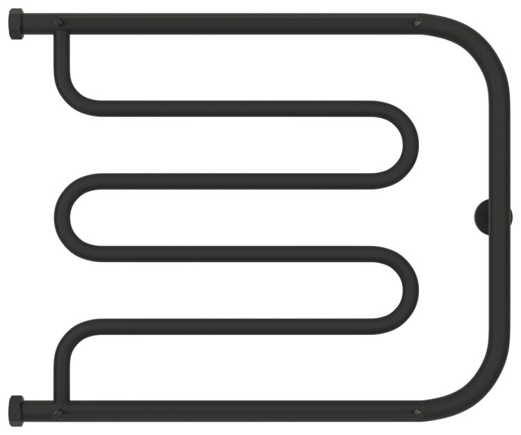 Полотенцесушитель водяной Сунержа Лира 2 полки+ 500х650 Тёмный титан муар