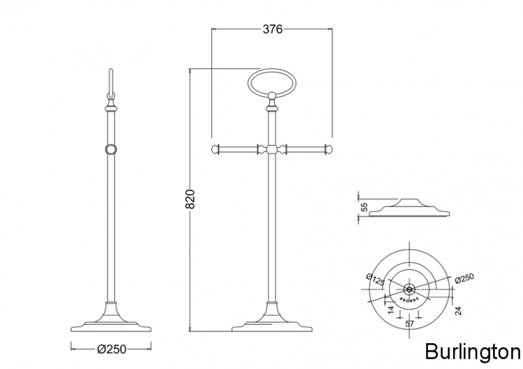 Держатель для туалетной бумаги, ХРОМ [ARCA42 CHR]
