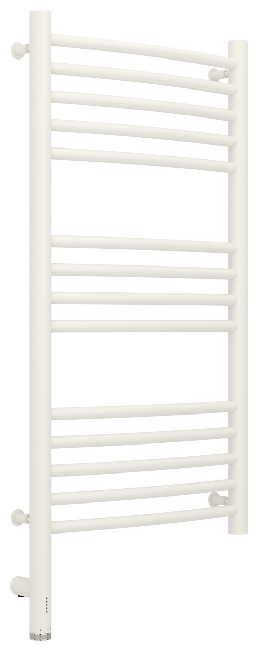 Полотенцесушитель электрический Сунержа Богема 3.0 выгнутая 800х400 МЭМ левый Матовый белый