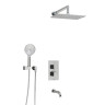 WasserKRAFT A171519 Thermo Встраиваемый комплект для ванны с верхней душевой насадкой, лейкой и изливом