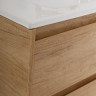 База под раковину подвесная с двумя выкатными ящиками BelBagno KRAFT 39-500/390-2C-SO-PP