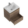 База под раковину подвесная с двумя выкатными ящиками BelBagno KRAFT 39-500/390-2C-SO-PP