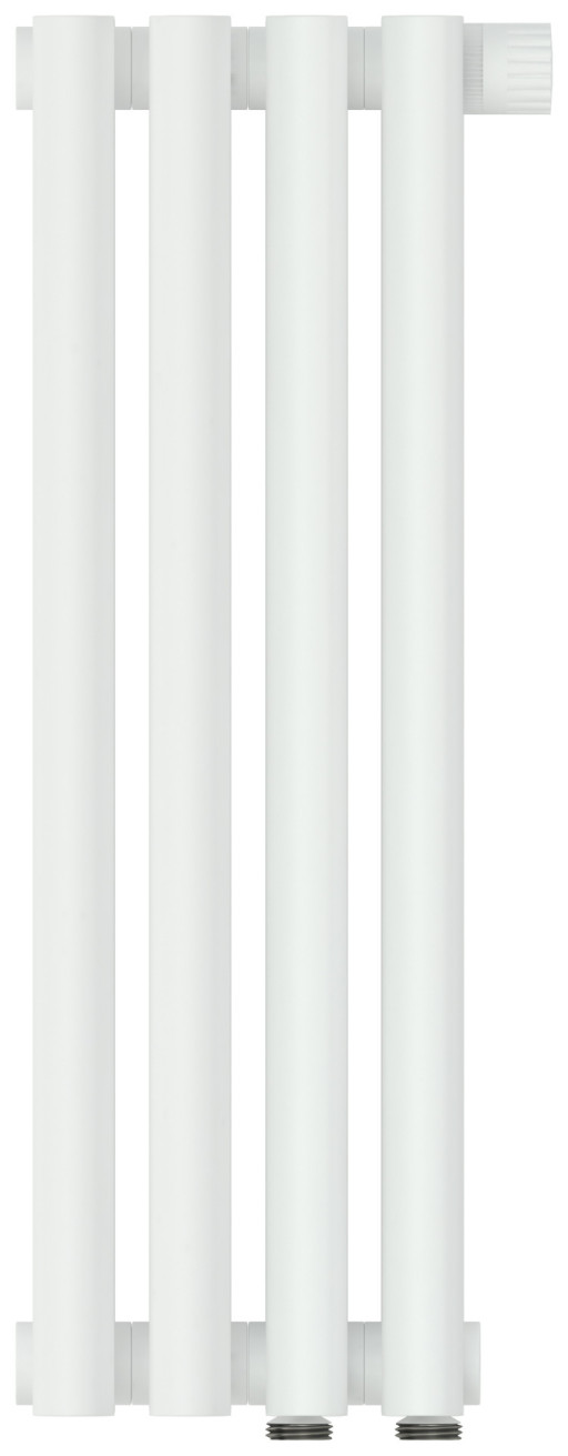 Отопительный радиатор Сунержа Эстет-0 EU50 правый 500х180 4 секции Матовый белый