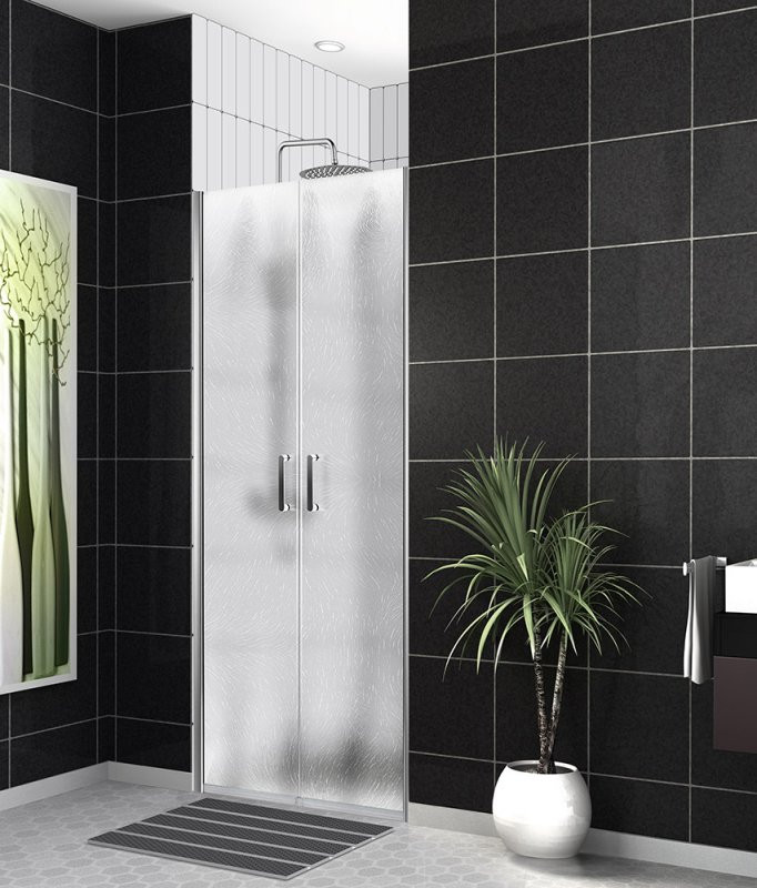 Душевая дверь в нишу BELBAGNO UNO-B-2 Cezares UNO-B-2-110-P-Cr