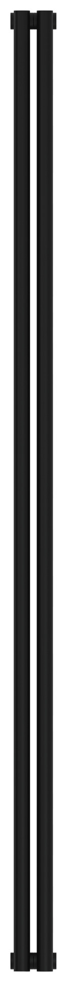 Отопительный радиатор Сунержа Эстет-0 1800х90 2 секции Матовый чёрный