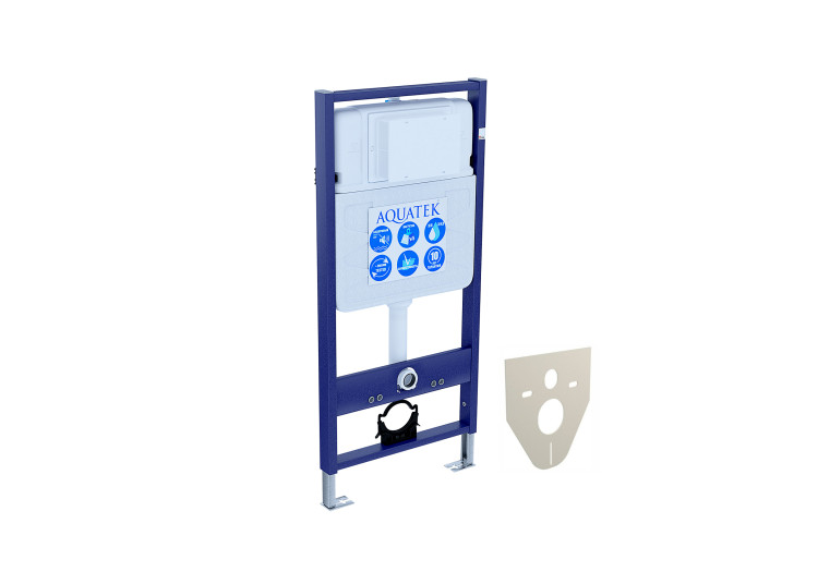 Комплект унитаз + инсталляция Aquatek SET AQUATEK ВЕГА-1905-013