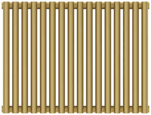 Отопительный радиатор Сунержа Эстет-00 500х720 16 секций Матовое золото