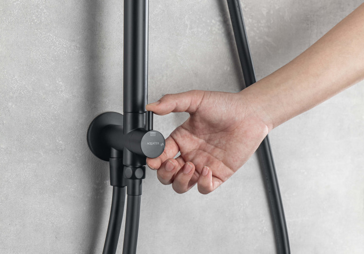 Душевая система 3jet 250мм Aquatek Reno AQ2046MB