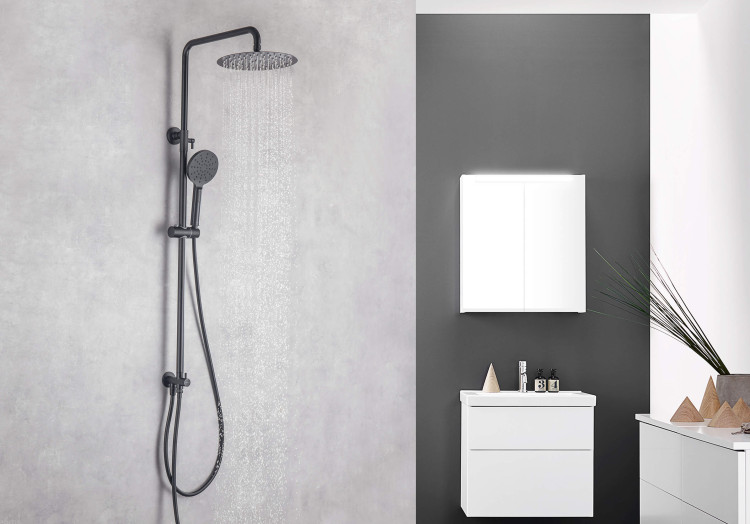 Душевая система 3jet 250мм Aquatek Reno AQ2046MB