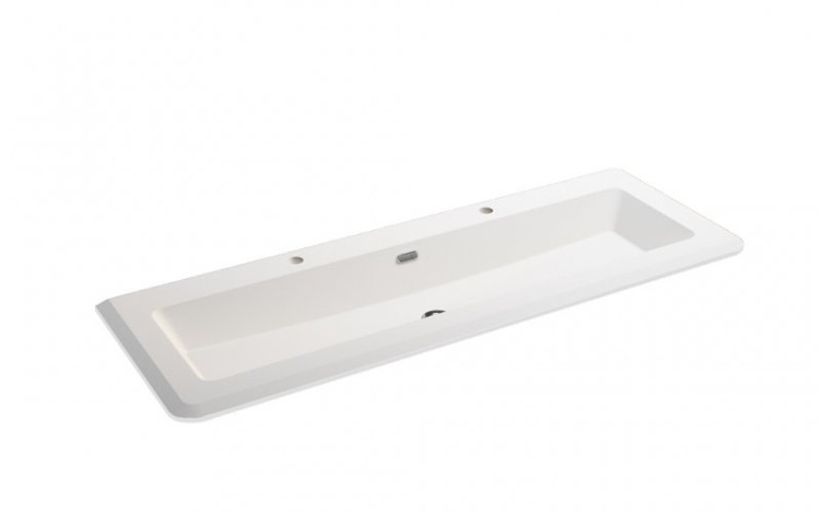 Тумба подвесная под раковину с двумя выдвижными ящиками 144x50x42 Cezares 55810