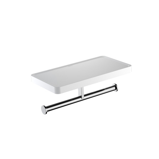 Бумагодержатель двойной с полкой Aquatek AQ4919CR Европа