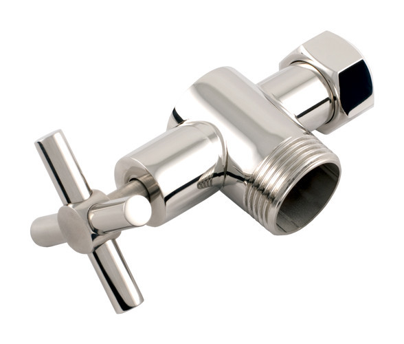 Вентиль Сунержа угловой крест Золото