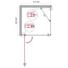 Душевой уголок BELBAGNO ETNA-A-1 BelBagno ETNA-A-1-90-C-Cr