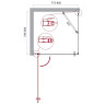 Душевой уголок BELBAGNO ETNA-A-1 BelBagno ETNA-A-1-90-C-Cr