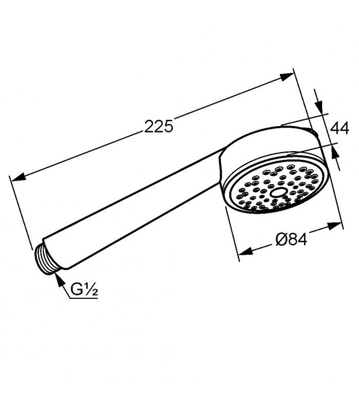 Ручной душ Kludi Zenta 6060005-00