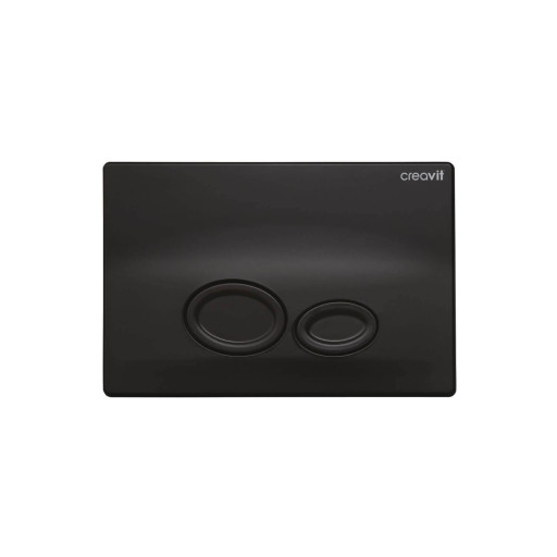 CREAVIT Кнопка для инсталляции DROP черная матовая