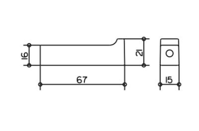 Крючок Keuco Edition 11 11116 010000