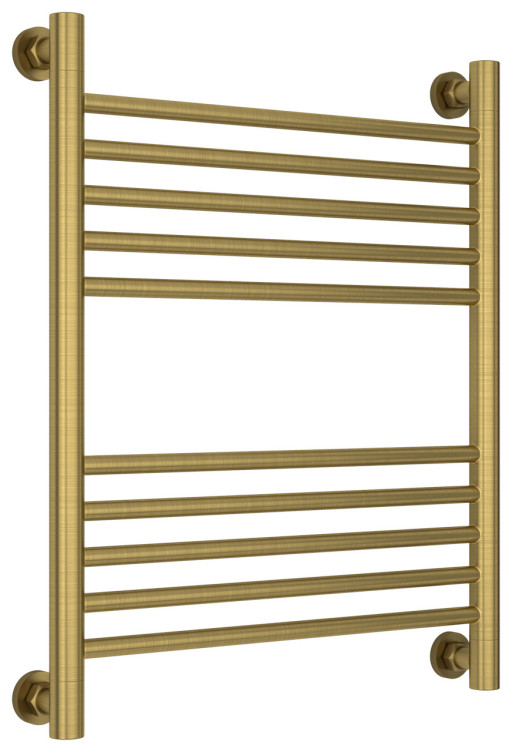 Полотенцесушитель водяной Сунержа Богема+ прямая 600х500 Состаренная латунь