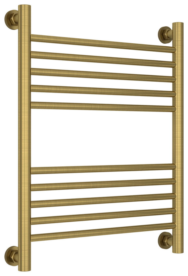 Полотенцесушитель водяной Сунержа Богема+ прямая 600х500 Состаренная латунь