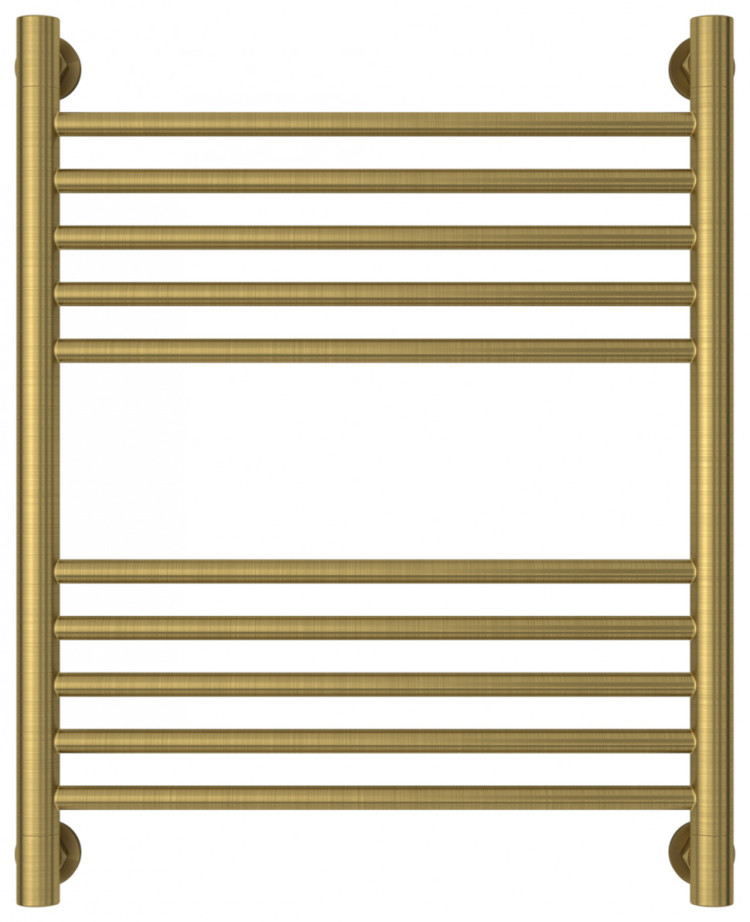 Полотенцесушитель водяной Сунержа Богема+ прямая 600х500 Состаренная латунь