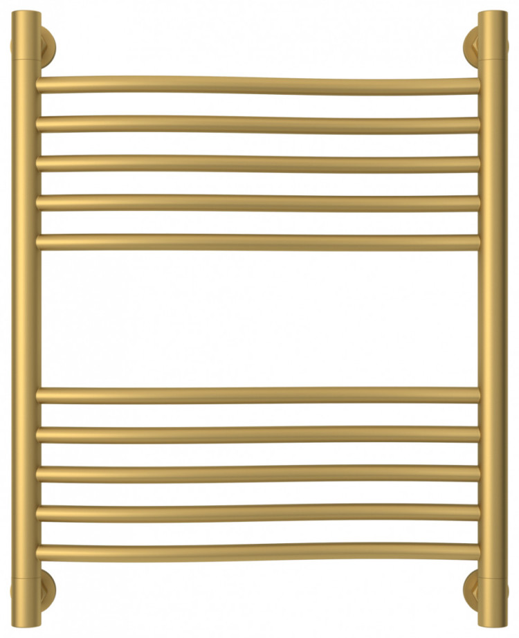 Полотенцесушитель водяной Сунержа Флюид+ 600х500 Матовое золото