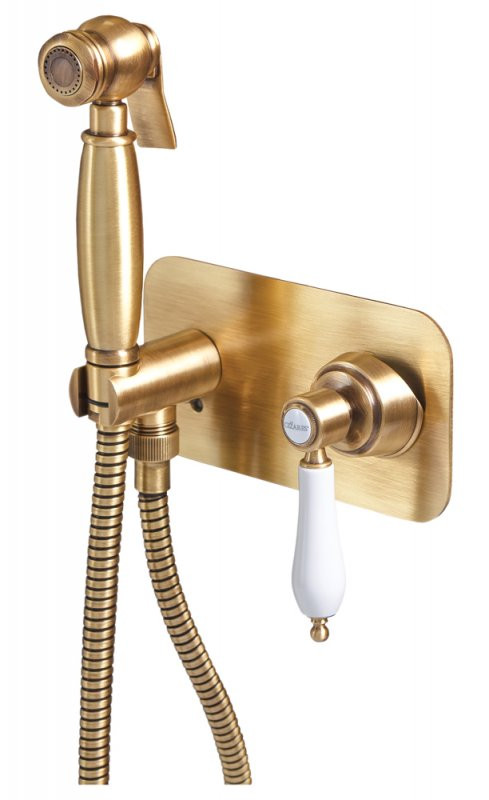 Смеситель с гигиеническим душем однорычажный Cezares APHRODITE-DIF-03/24-Bi