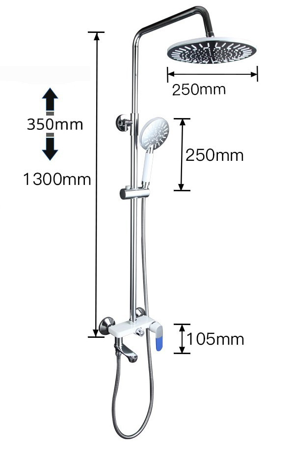 Душевая система Frap F2434