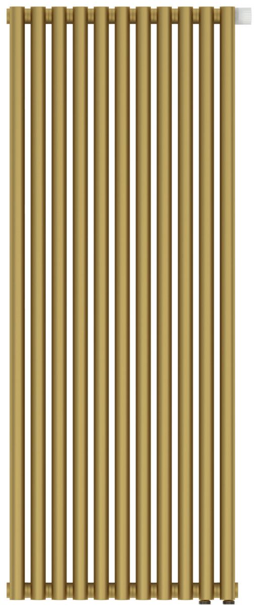 Отопительный радиатор Сунержа Эстет-11 EU50 1200х495 11 секций Матовое золото